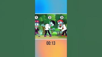 Ai là Zoombie giả? CMT đáp án của bạn nhé  #dovuigiaitri #games #doraemon #dovui #nobita #cartoon