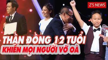 Vỡ òa với thần đồng toán học 12 tuổi siêu tính nhẩm trí tuệ Việt Nam