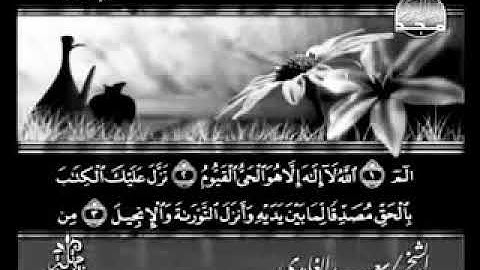 سعد الغامدي-سورة ال عمران (بدون إعلانات)