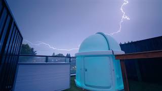 Lightning over the Observatory