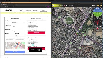 Ardupilot simulations (SITL) on the cloud with dronesim