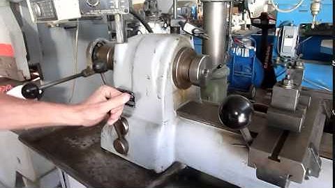 Video Hardinge Second Operation Lathe