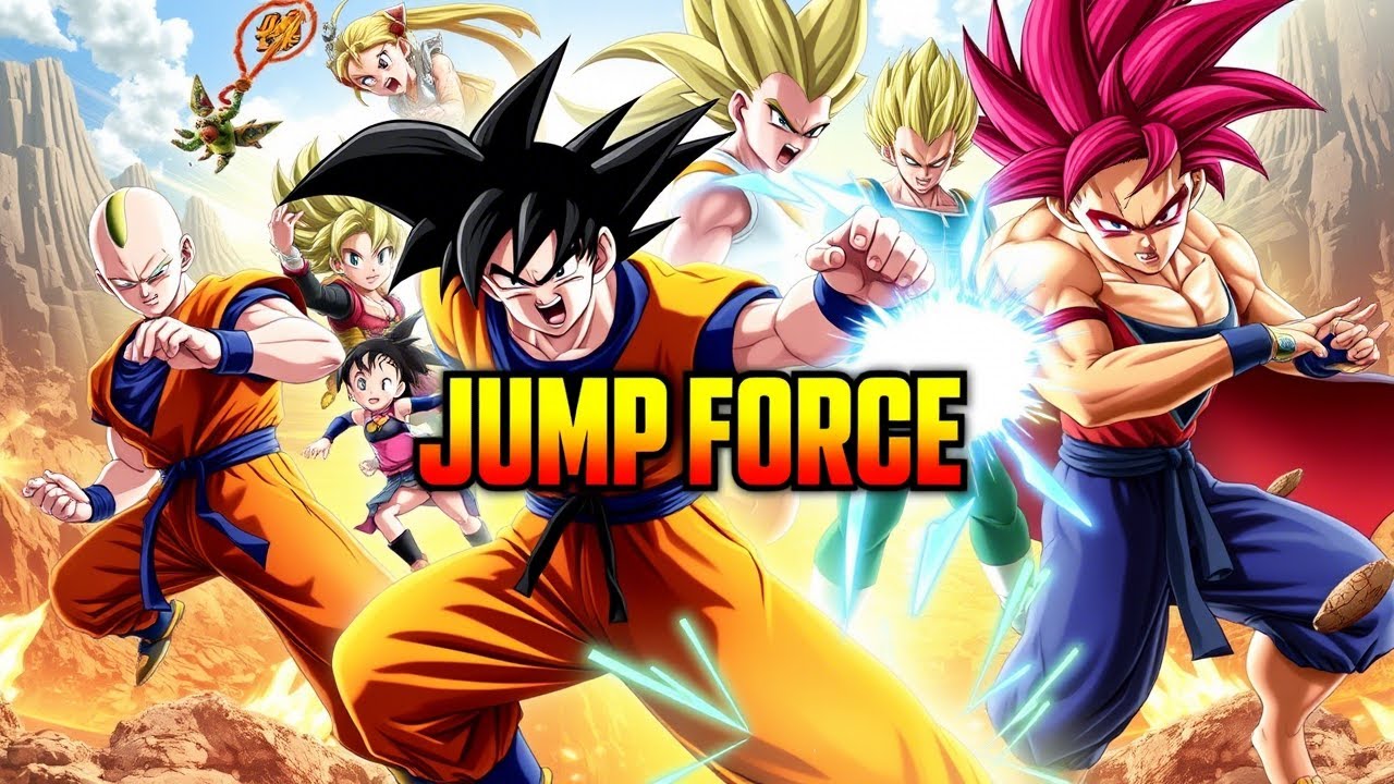 DRAGON BALL Z VS NARUTO E ONE PEACE - JUMP FORCE Gameplay Walkthrough Part 1 - ( New Hero )