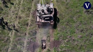 Zanjas con soldados ocultos en los caminos, la maniobra ucraniana para destruir tanques