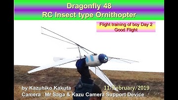 Dragonfly48:Flight training of boy Day 2- Good Flight