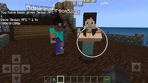 How to get NPC ‘S in Minecraft no mods