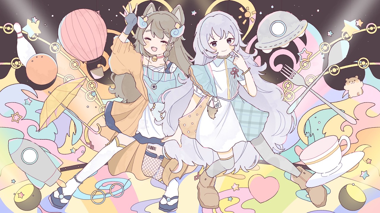 【歌ってみた】 みちなるひろがる / covered by 雨庭やえ・月白累【#初星学園 / #学マス】