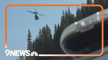 CDOT using helicopter for avalanche mitigation along Vail Pass