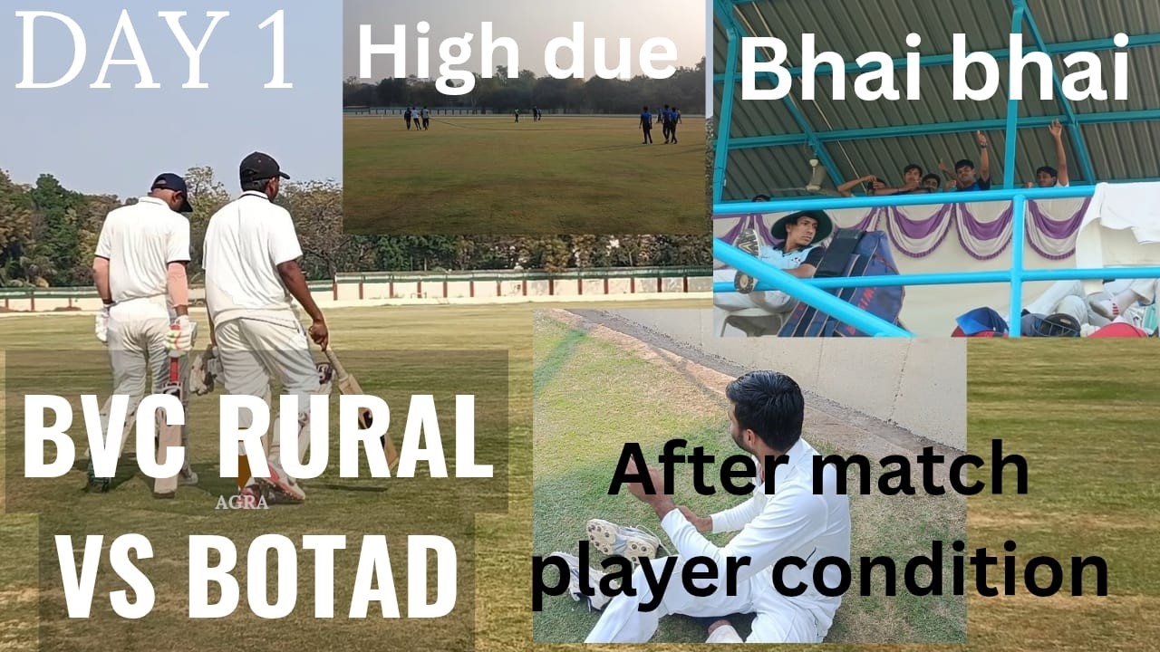 day 1 bvc rural vs botad district senior player #vivekchauhan