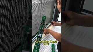 Your window just became a screen — no one saw it coming.#glassdesign #windowdisplay #led #chinatech