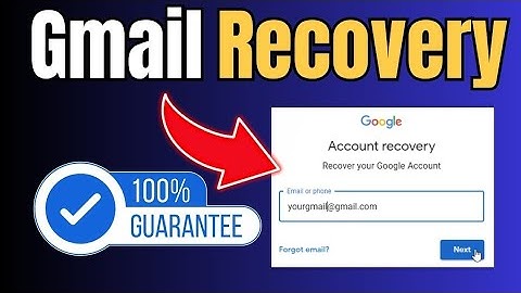 How to recover old gmail account from same phone 