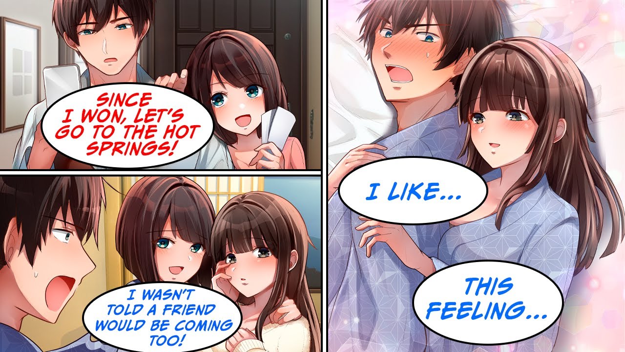 [Manga dub] Me with zero experience staying overnight with my sister's friend... [RomCom]