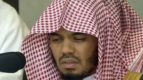 "قل إني أمرت أن أعبد الله.."|| بأسلوبه الشهير يبدع الشيخ الدوسري من سورة الزمر ليلة 22 رمضان 1437ه‍