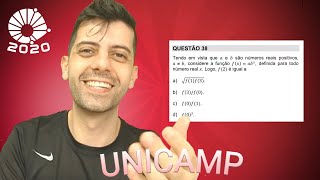UNICAMP 2020 1st phase - Q38 Math - Given that a and b are numbers