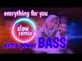 Everything for you slow remix bass bosted