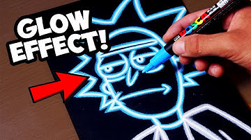 How to Draw Glow Effect! Tutorial