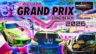 Acura Grand Prix of Long Beach 2026 IMSA Race - C8 Corvette Racing - GTP GTD - IndyCars Series - Z06