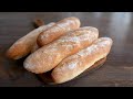 Mini baguette sans ptrissage  was cuisine  