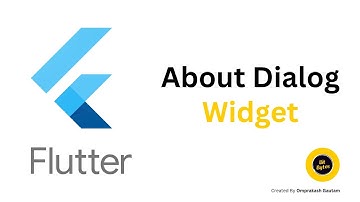 Flutter AboutDialog Widget | Hindi