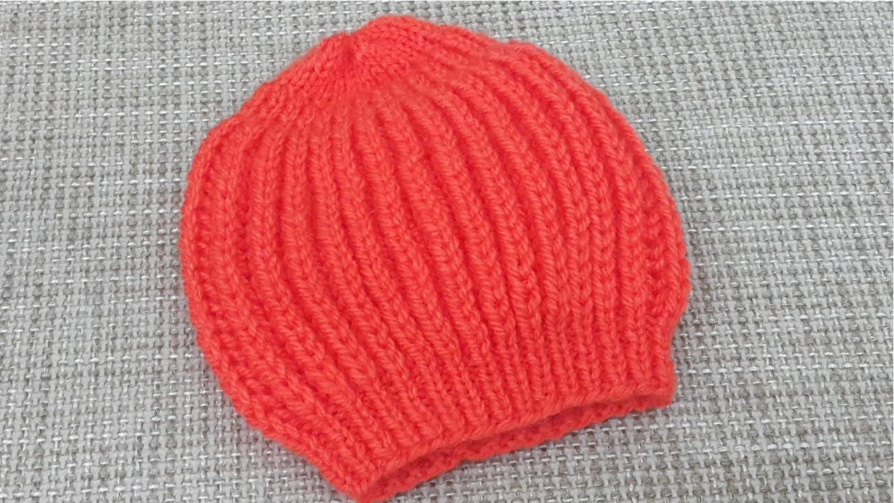 Selanik Örgü Modeli Bebek Beresi Yapımı │İki Şiş #Anlatımlı