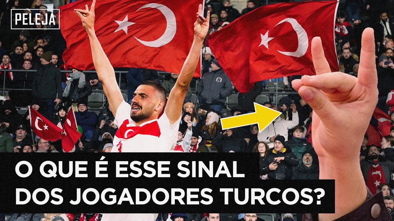 POR QUE ESSE GESTO DA TURQUIA NA EURO É TÃO POLÊMICO