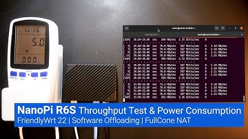NanoPi R6S - 2.35Gbps Throughput with only 5W of Power Consumption