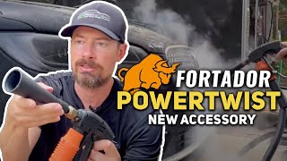 New Fortador Powertwist Demo | New accessory for Fortador Steam Cleaner 🔥