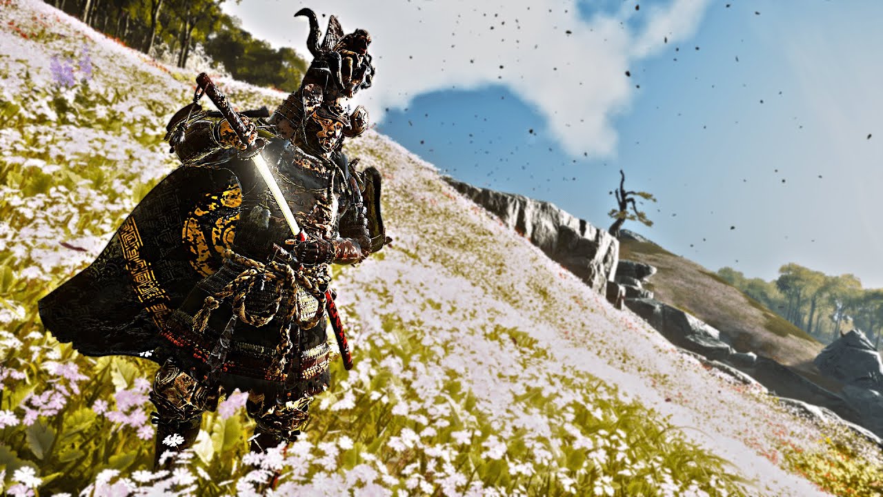 IMMORTAL FULL KATANA & ARMOR | Ultra Realistic Combat Play | Ghost of Tsushima | Master No HUD