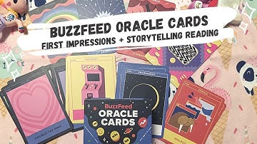 BuzzFeed Oracle Cards Walkthrough and Reading✨ For the Nostalgic 90s Teen or Social Media Maven 💖