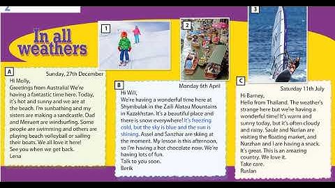 In all weathers Excel 5 Module 9a