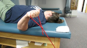 How to perform a shoulder external rotation stretch that works!