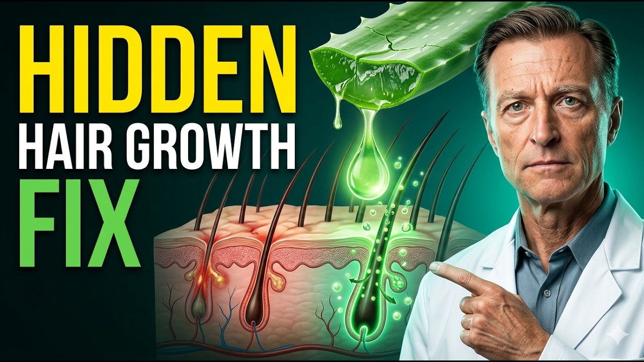 Aloe Vera for Hair Growth: The Hidden Scalp Secret That Fixes Hair Loss Naturally