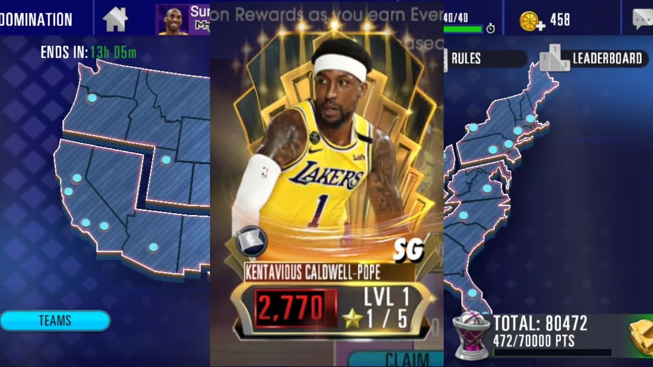 Nba 2K Mobile: Claiming Kentavious Caldwell Pope Domination