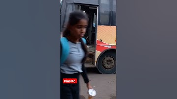 #msrtc  Shivshahi Reverse Taking Bus at Swargate ST.Stand.