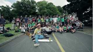 Longboard Girls Crew France - Greenskate Slide Jam 2013