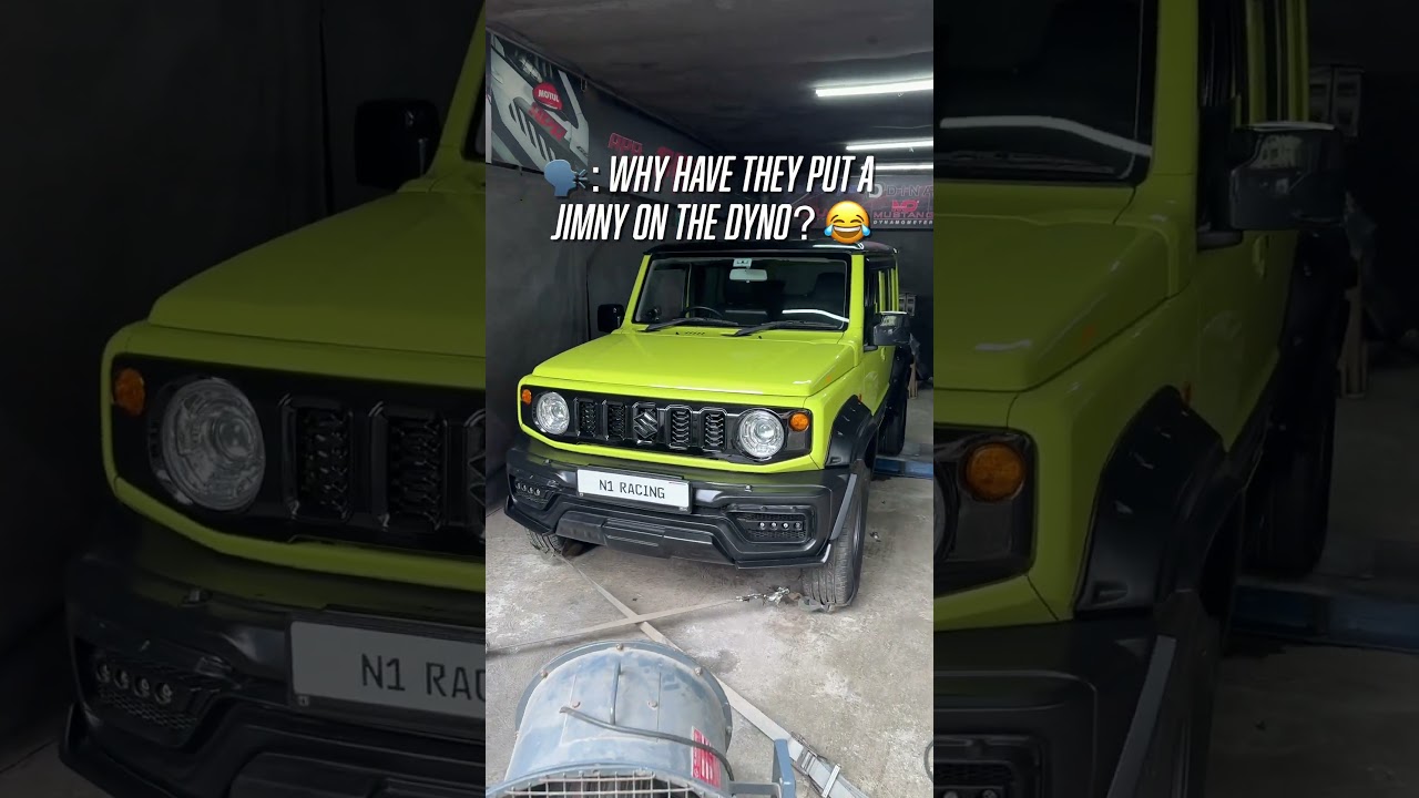 This Jimny has a TURBO slapped on its engine!