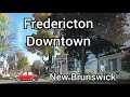 🇨🇦Fredericton Downtown - maneja conmigo - otoño 2021