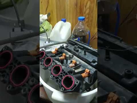 Пежо 307 TU5JP4 чистим форсунки.
