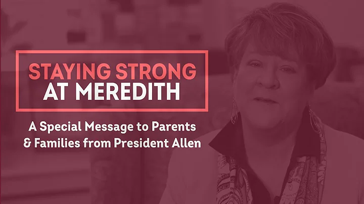 Parent and Family Update from President Allen
