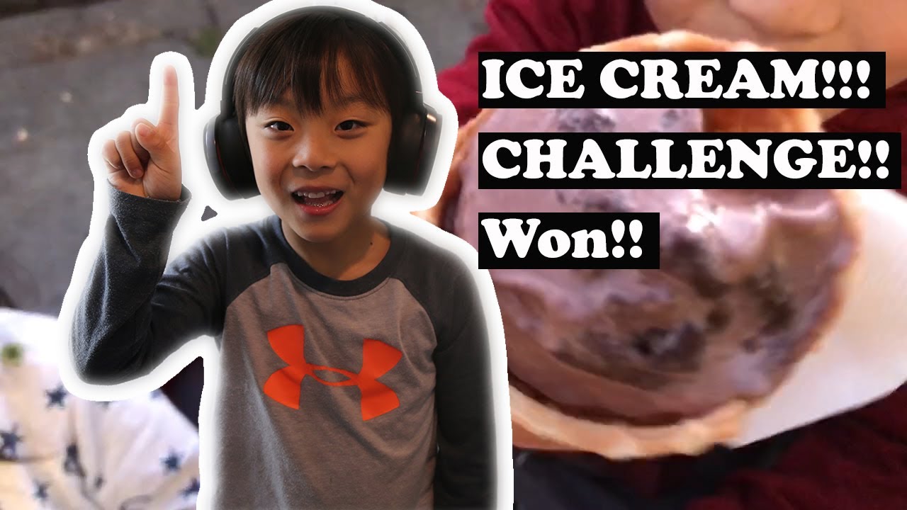 Challenge Accepted for a Wagon Ride and Ice Cream for me and my SIS!! AND some Fortnite with DAD.