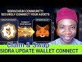 Sidra Chain Latest update Second Way to connect your wallet to web 3 for more swap and claim 