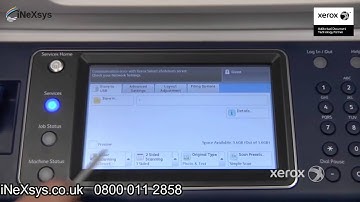 How to Use Scan to USB Tab - Xerox 5300 Series
