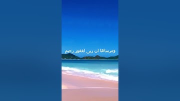 حالات واتس وقال اركبوا فيها للشيخ موسى الأنصارى (تلاوة خاشعة)