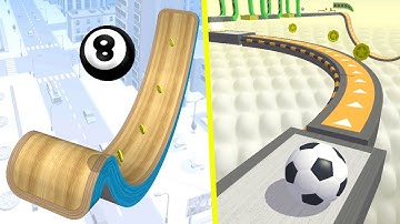 Going Balls Vs Action Balls All Levels Gameplay Android iOS #286