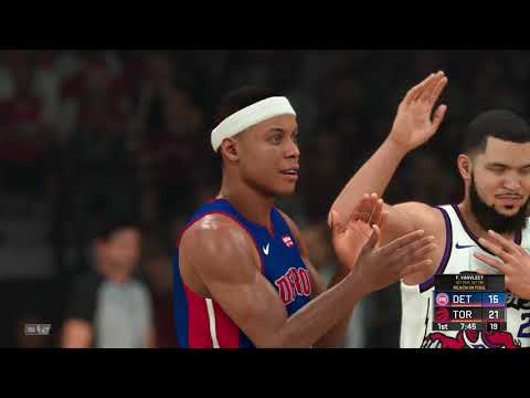 NBA 2K20 Detroit Pistons Vs Toronto Raptors