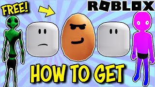 *FREE UGC ITEMS* How To Get COOL EGG, SAD HEAD, EYES, JIMMY THE ALIEN & MORE on Roblox