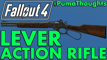 FALLOUT 4: Far Harbor DLC - Lever Action Rifle Weapon Review and Analysis #PumaThoughts