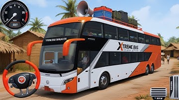 Offroad Coach Bus Driving 2025 - Real Uphill Bus Drive 3D Simulator - Android GamePlay#3