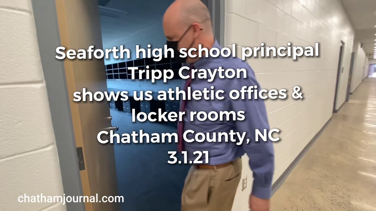 Seaforth high school tour - coaches offices & locker rooms