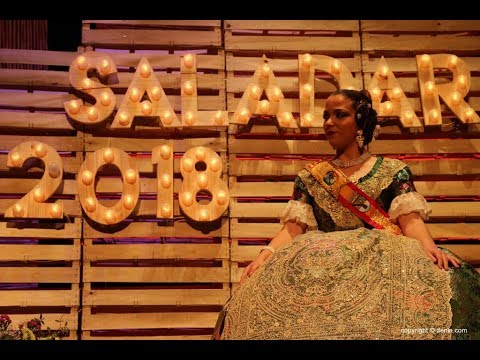 Fallas Dénia 2018: Presentación Falla Saladar (Ada Arbona)